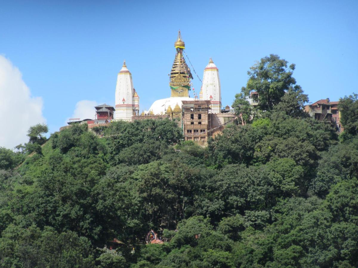 Stupa View Inn Kathmandu Exterior foto
