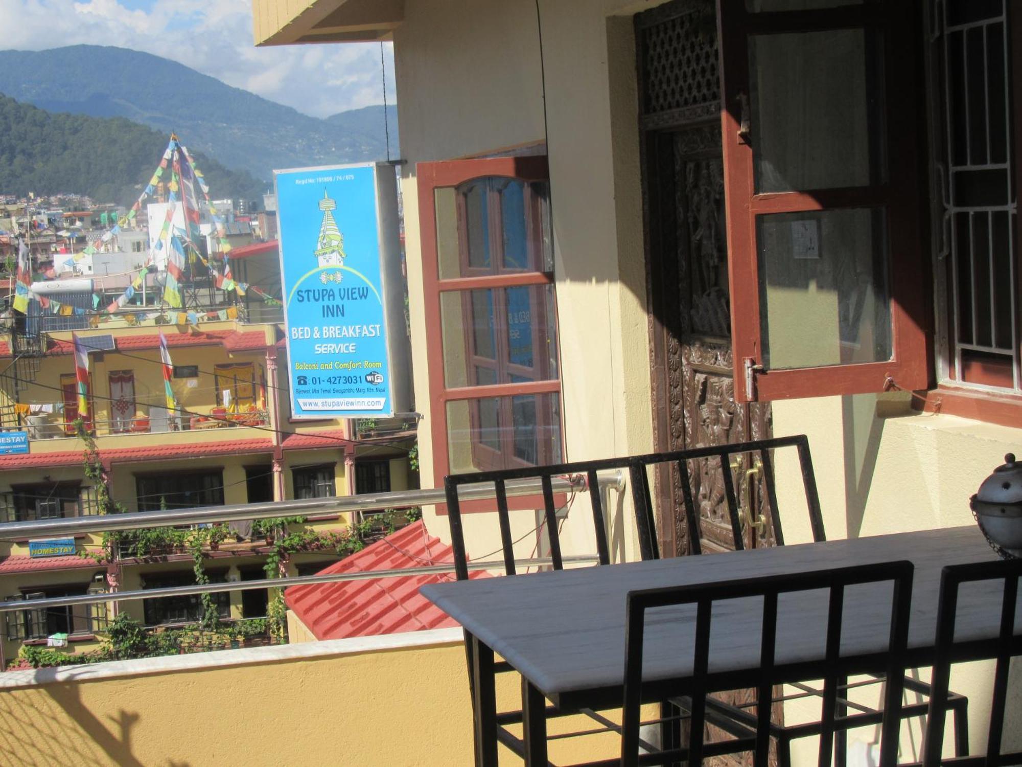 Stupa View Inn Kathmandu Exterior foto